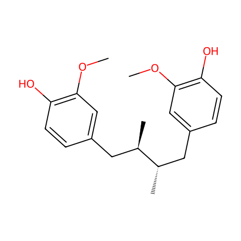 二氢愈创木脂酸结构图