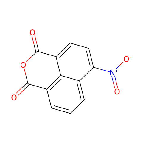 4-硝基-1,8-萘二酸酐结构图