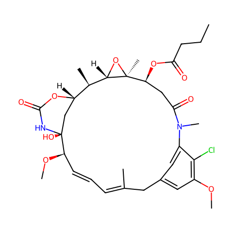 Ansamitocin P-3结构图