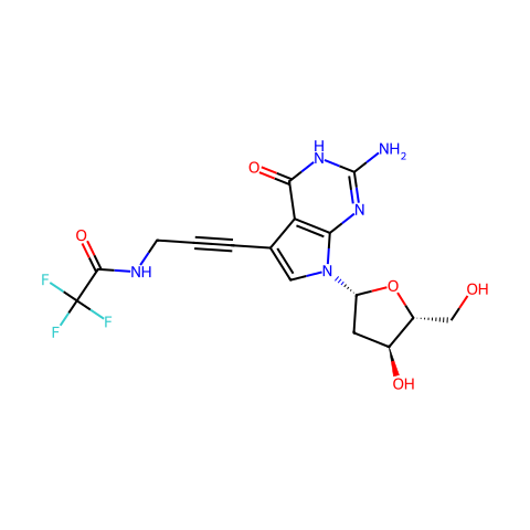 7-TFA-AP-7-DEAZA-2'-DG结构图