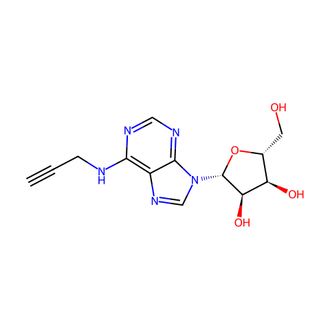 N-Propargyladenosine结构图