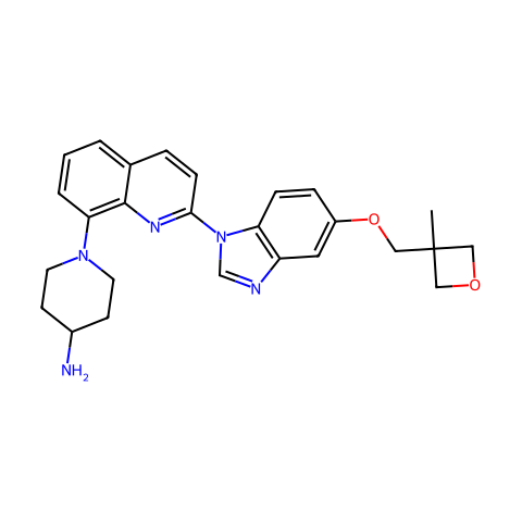 Crenolanib (CP-868596)结构图