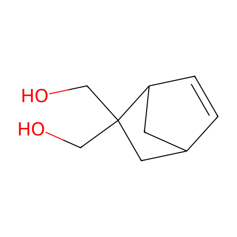 5-降冰片烯-2,2-二甲醇结构图