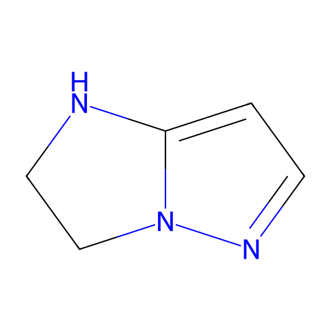 2,3-dihydro-1H-imidazo[1,2-b]pyrazole结构图