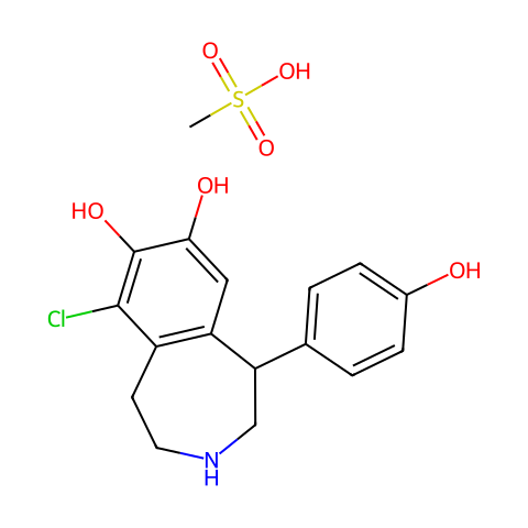 Fenoldopam Mesylate结构图