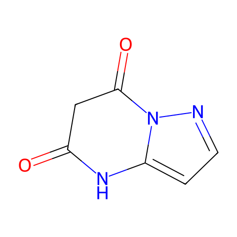 嘧啶并吡唑-5,7(4H,6H)-二酮结构图