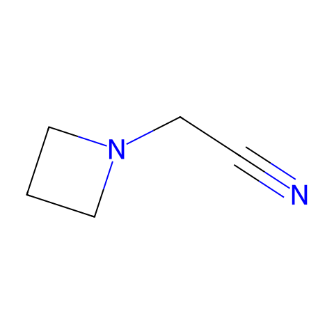 2-(azetidin-1-yl)acetonitrile结构图