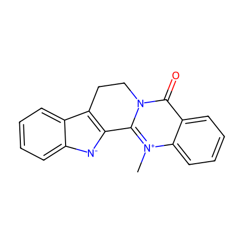去氢吴茱萸碱结构图