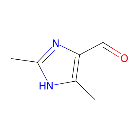 2,5-Dimethyl-1H-imidazole-4-carboxaldehyde结构图