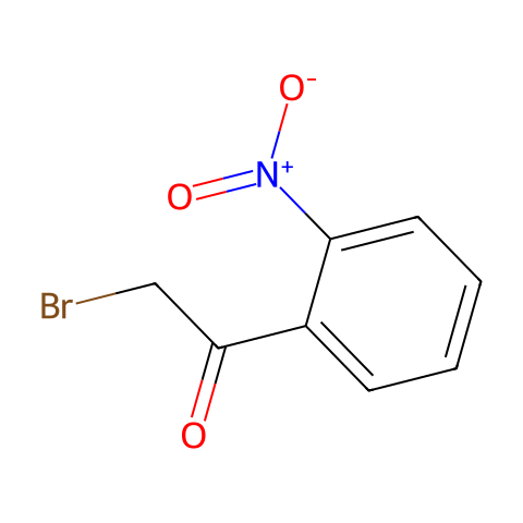 2-溴-2′-硝基苯乙酮结构图