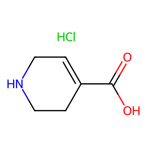 Iso Guvacine Hydrochloride结构图