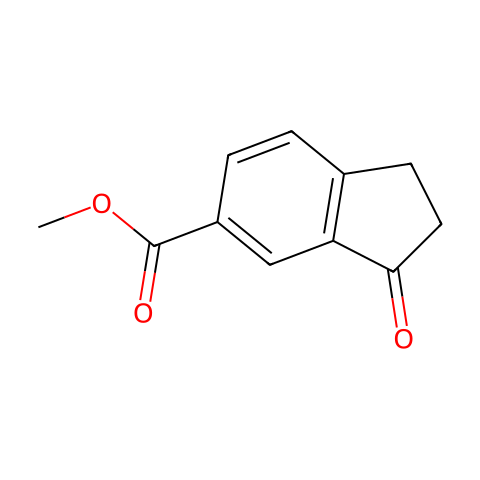 1-茚酮-6-羧酸甲酯结构图