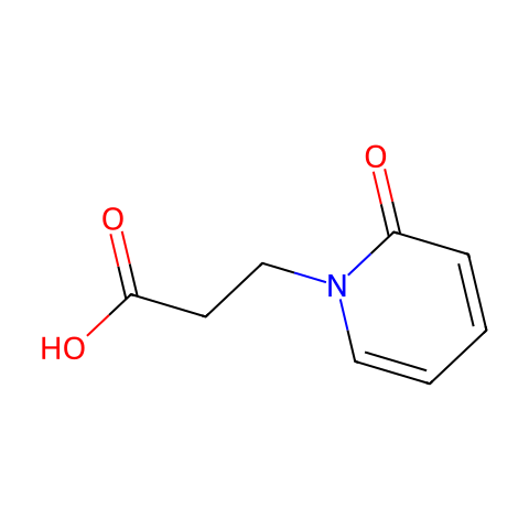 2-氧代-1(2H)-吡啶丙酸结构图