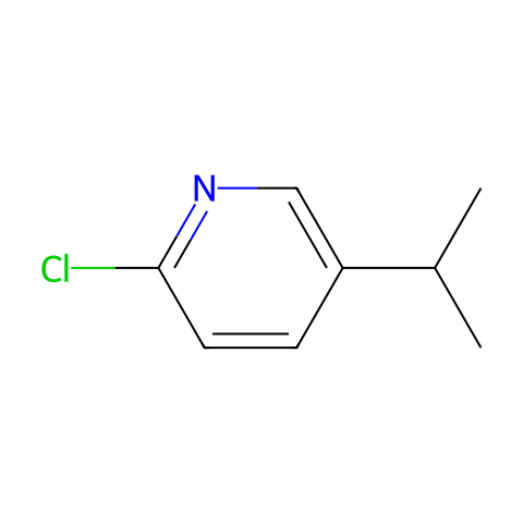 2-氯-5-异丙基吡啶结构图