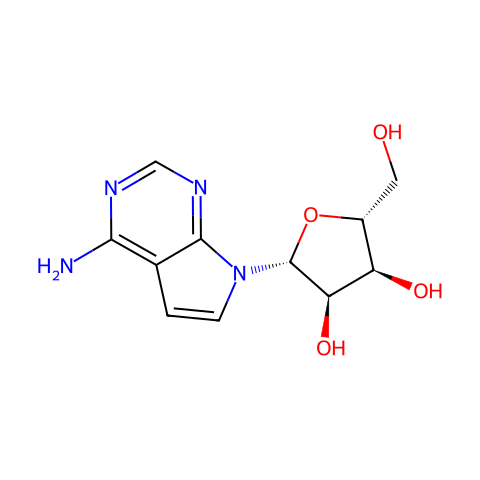 Tubercidin Trifluoroacetate结构图