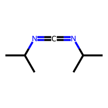 N,N′-二异丙基碳二亚胺(DIC)结构图