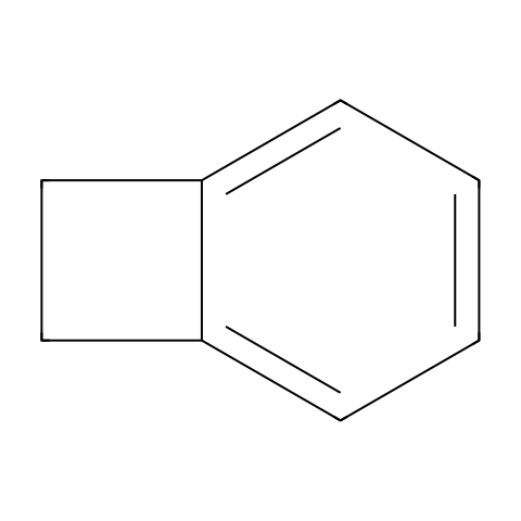 苯并环丁烯（BCB）结构图