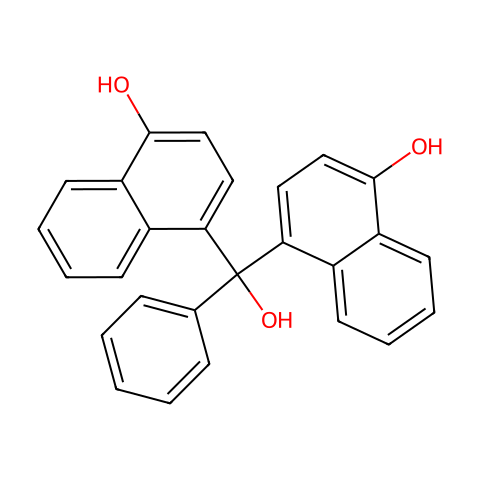 对萘酚苯结构图