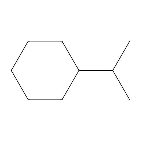 异丙基环己烷结构图
