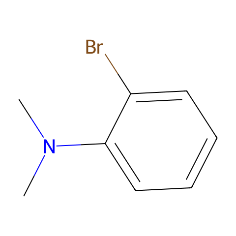 2-溴-N,N-二甲基苯胺结构图