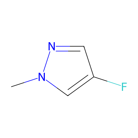 4-fluoro-1-methyl-pyrazole结构图