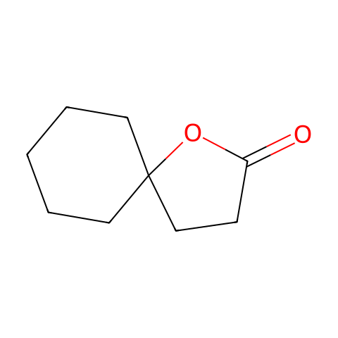 Cyclohexanepropanoicacid,1-hydroxy-,gamma-lactone结构图