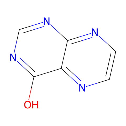 4-HYDROXYPTERIDINE结构图