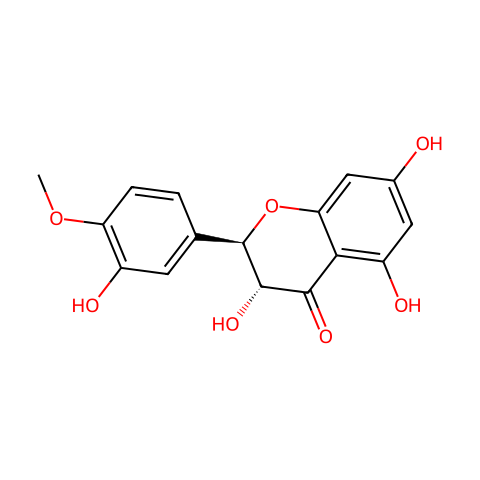 4'-O-Methyltaxifolin结构图