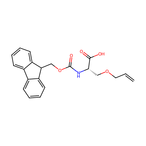 Fmoc-Ser(Allyl)-OH结构图