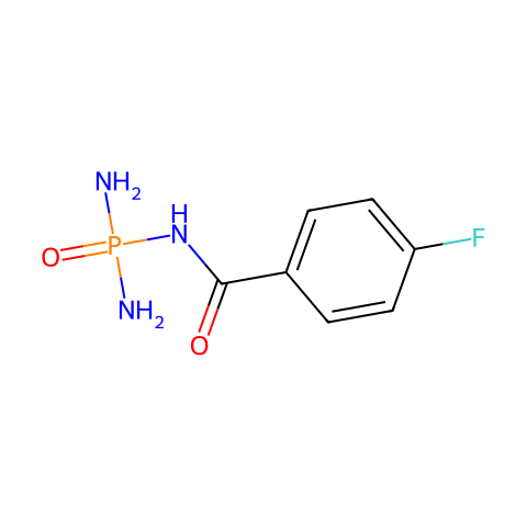 Flurofamide,脲酶抑制剂结构图