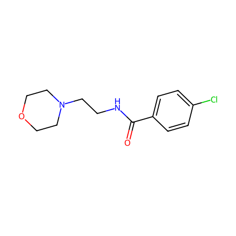 Moclobemide (Ro 111163)结构图