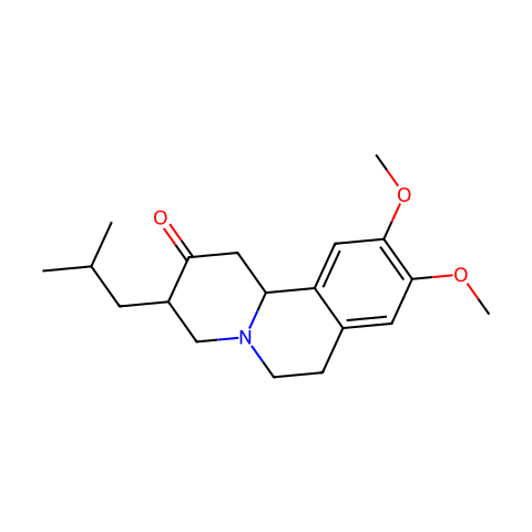 TETRABENAZINE结构图