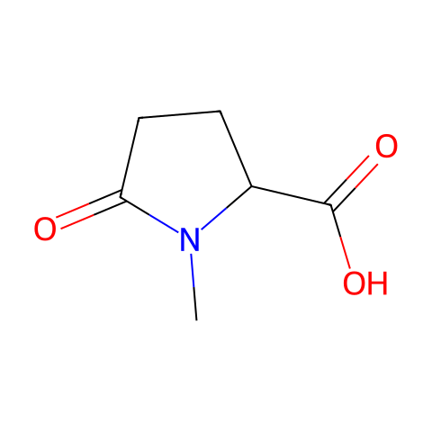 1-methyl-5-oxo-DL-proline结构图