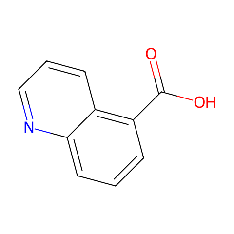 喹啉-5-羧酸结构图