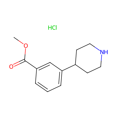 3-PIPERIDIN-4-YL-BENZOIC ACID METHYL ESTER HCL结构图