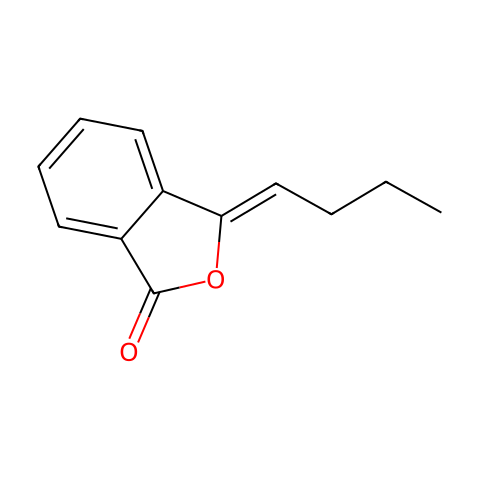 Z-亚丁基苯酞结构图