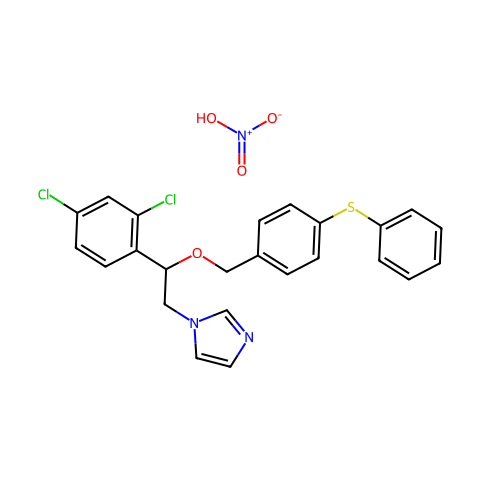 Fenticonazole Nitrate结构图