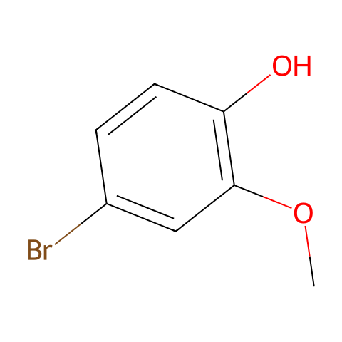 4-溴-2-甲氧基苯酚结构图