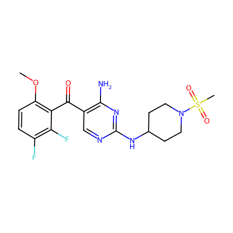 R547,cdk抑制剂结构图