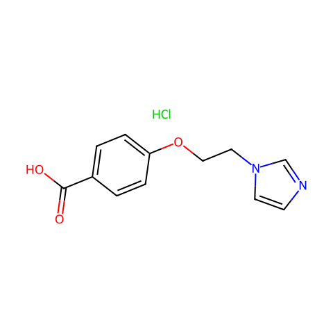 Dazoxiben hydrochloride结构图