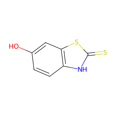 2(3H)-Benzothiazolethione,6-hydroxy-(9CI)结构图