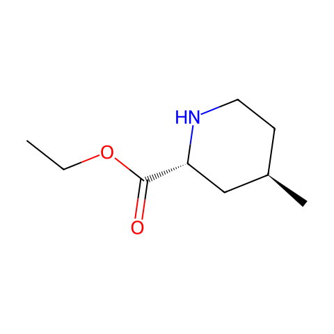 Ethyl (2R,4R)-4-Methylpipecolate结构图
