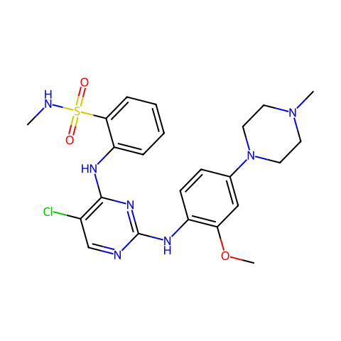 ALK inhibitor 2结构图