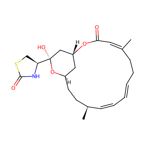 Latrunculin A结构图