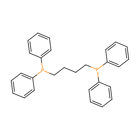 1,4-双(二苯膦基)丁烷结构图