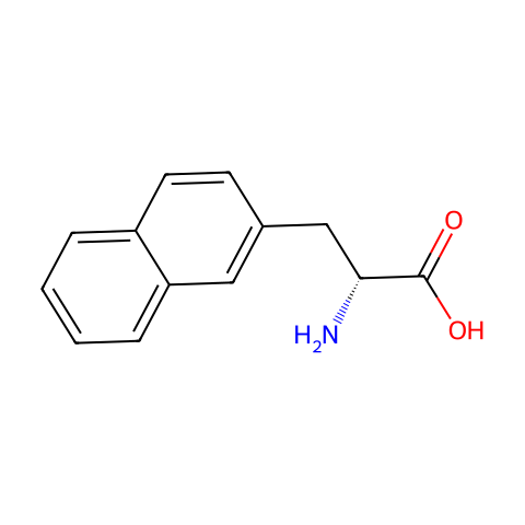 D-3-(2-萘基)-丙氨酸结构图