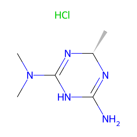 Imeglimin (hydrochloride)结构图