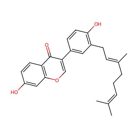 Corylifol A结构图