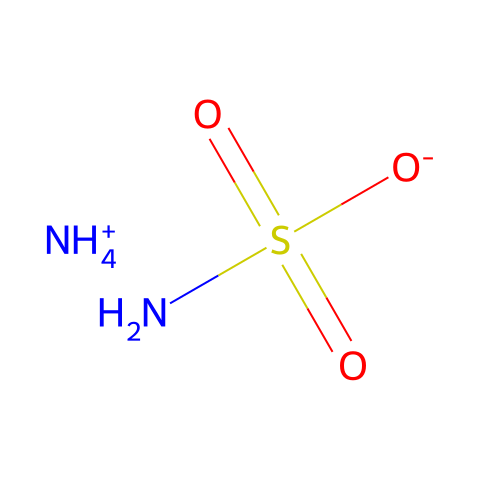 氨基磺酸铵结构图