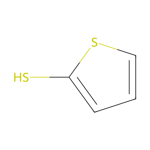 2-噻吩硫醇（含二聚物）结构图